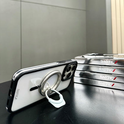 Raptic Magnetik Özellikli 360 Derece Dönebilen Parmak Ring Stand Gümüş
