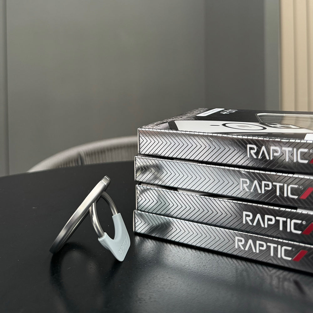 Raptic Magnetik Özellikli 360 Derece Dönebilen Parmak Ring Stand Füme
