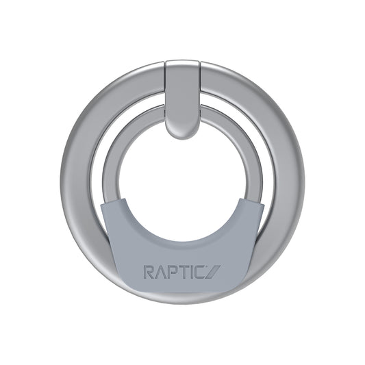 Raptic Magnetik Özellikli 360 Derece Dönebilen Parmak Ring Stand Gümüş