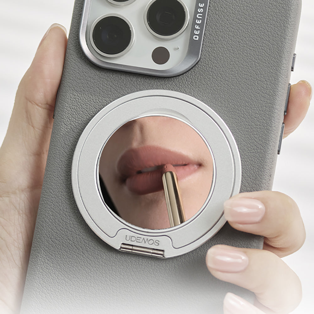 Raptic Mirror Serisi Magnetik Özellikli Aynalı 360 Derece Dönebilen Parmak Ring Stand Yeşil