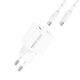 Recci RC77E GaN Teknolojili Hızlı Şarj Başlığı Type-C to Type-C PD 30W Kablolu Şarj Seti Beyaz