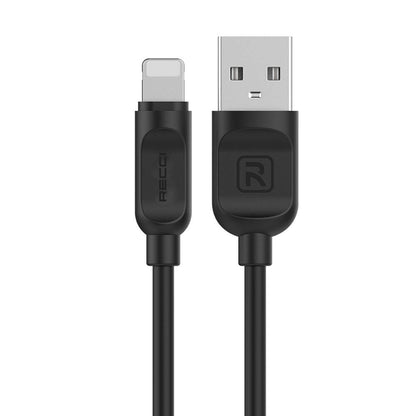 Recci RCL-P100 City of Sky Serisi Lightning to USB-A Data ve Şarj Kablosu 1M Beyaz