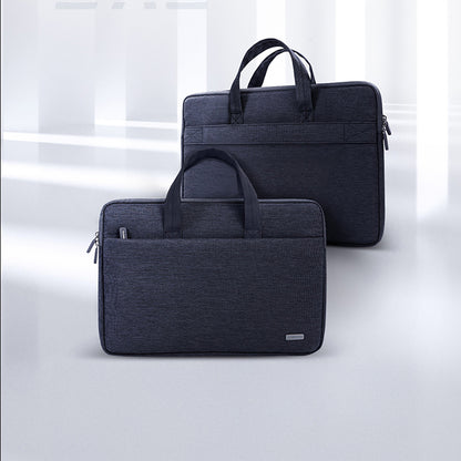 Recci RCS-S06 Su Geçirmez Polyester Kumaş 14 inç Laptop Çantası Siyah