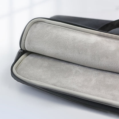 Recci RCS-S11 Su Geçirmez Polyester Kumaş 16 inç Laptop Çantası Siyah