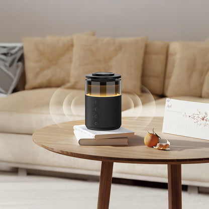 Recci RCW-51 Kablosuz Şarj Standı Ambiyans Işıklı Bluetooth Speaker Hoparlör Özellikli Beyaz