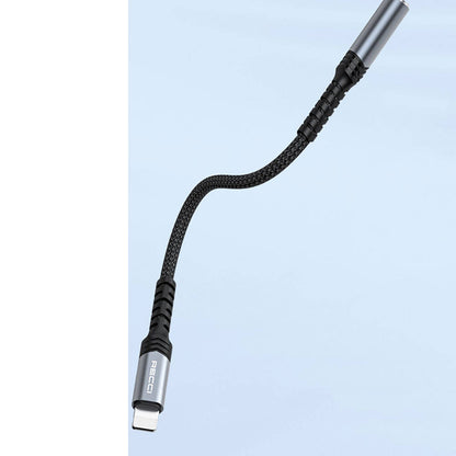 Recci RDS-A23 3.5mm to Lightning Audio Kablo Gri