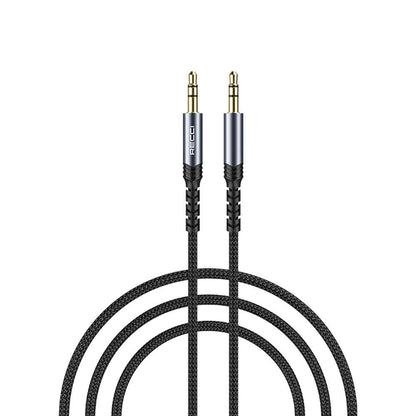 Recci RDS-A28 3.5mm to 3.5mm AUX Audio Kablo Gri