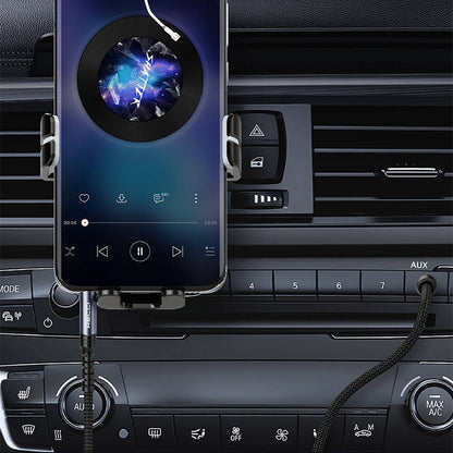 Recci RDS-A28 3.5mm to 3.5mm AUX Audio Kablo Gri