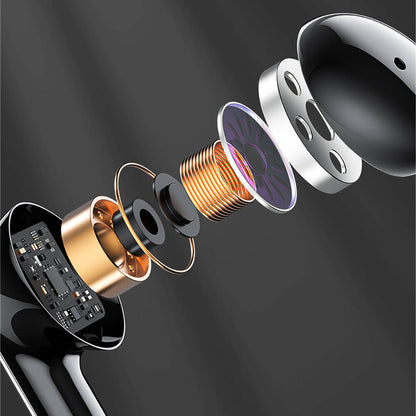 Recci REP-W42 Bounty Hunter Serisi TWS Kulak İçi Bluetooth v5.2 Kulaklık Gold