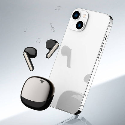 Recci REP-W53 Schumann Serisi TWS Kulak İçi Bluetooth v5.3 Kulaklık Gri