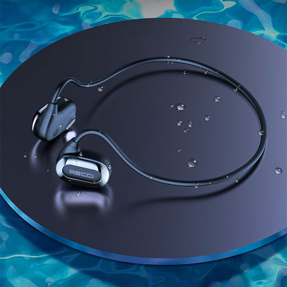 Recci REP-W63 Phantom Serisi Hi-Fi HD Ses Kaliteli Hava İletimi Kulak Üstü Bluetooth Kulaklık Siyah