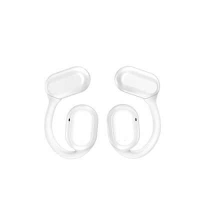 Recci REP-W76 OWS Wireless Hi-Fi Ses Kaliteli Dijital Led Göstergeli Bluetooth v5.3 Elegant Serisi Kulak İçi Kulaklık Siyah