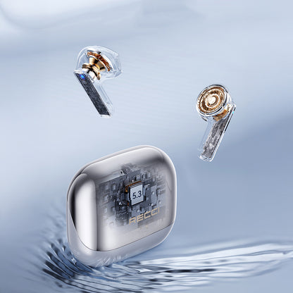 Recci REP-W80 Hi-Fi Ses Kaliteli TWS Kulak İçi Bluetooth v5.3 Kulaklık Siyah