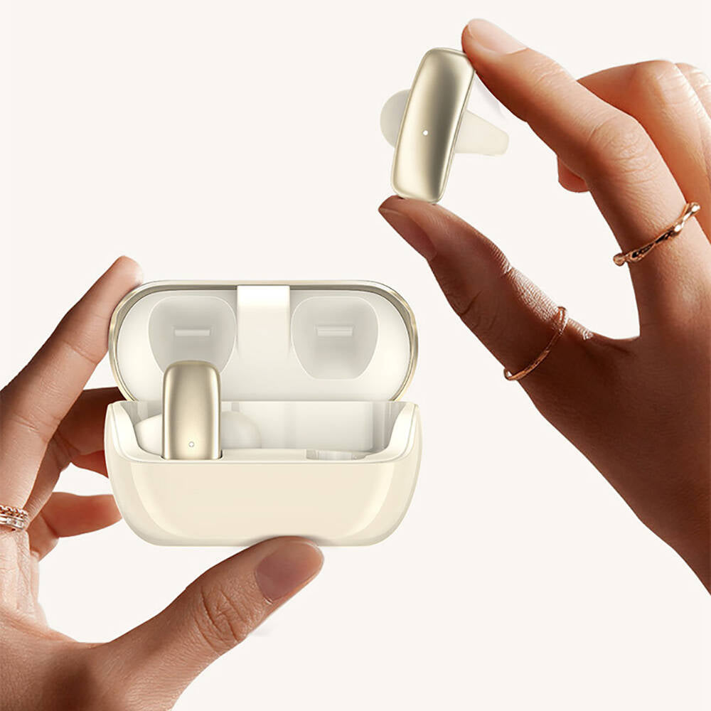 Recci REP-W83 Excellence Serisi ENC Teknolojili Hi-Fi Ses Kaliteli TWS Kulak İçi Bluetooth v5.3 Kulaklık Beyaz