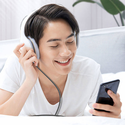 Recci RH01 3.5mm to 3.5mm AUX Audio Kablo Siyah