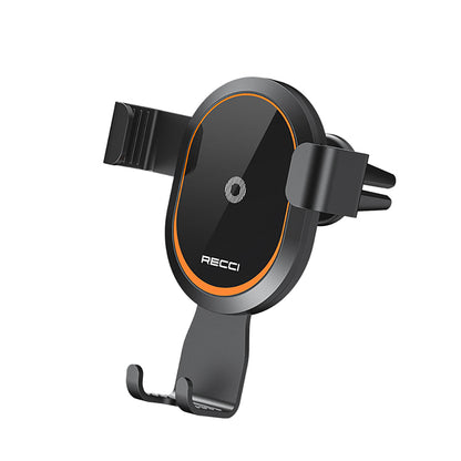 Recci RHO-C26 360 Dönebilen Havalandırma Tasarım Araç Telefon Tutucu Siyah