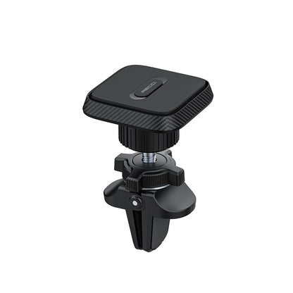 Recci RHO-C28 Araç İçi Magnetik Telefon Tutucu Havalandırma Tasarım Siyah