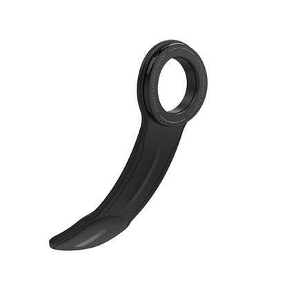 Recci RHO-C40 Magnetik M-safe Uyumlu Bükülebilen Eğimli ve Düz Zemin Araç Telefon Tutucu Siyah