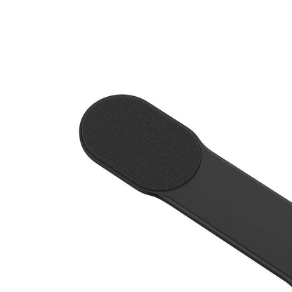 Recci RHO-C40 Magnetik M-safe Uyumlu Bükülebilen Eğimli ve Düz Zemin Araç Telefon Tutucu Siyah