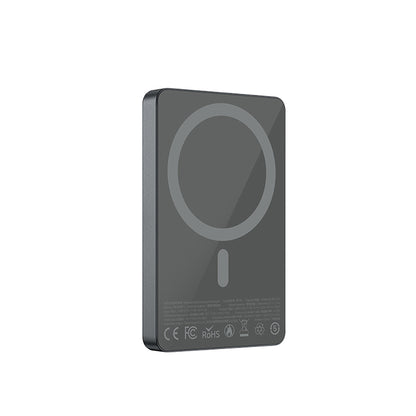 Recci RP35 PD 20W Led Göstergeli Hızlı Şarj Özellikli Wireless Powerbank 15W 10000mAh Gold