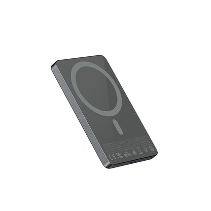 Recci RP35 PD 20W Led Göstergeli Hızlı Şarj Özellikli Wireless Powerbank 15W 10000mAh Gold