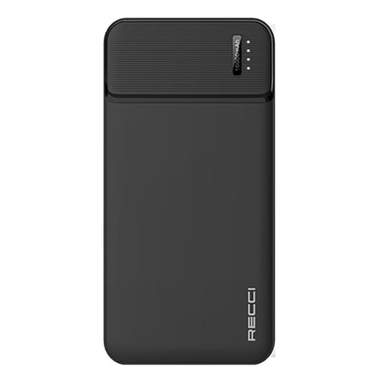 Recci RPB-N16C Ultra İnce Hızlı Şarj Özellikli Led Işık Göstergeli Powerbank 10000mAh