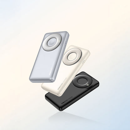 Recci RPB-P58 PD Hızlı Şarj Özellikli Type-C Kablolu Powerbank 22.5W 10.000mAh Gri