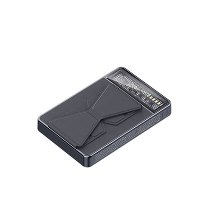 Recci RPB-W19 Standlı M-safe Şarj Özellikli Powerbank 10.000mAh Siyah