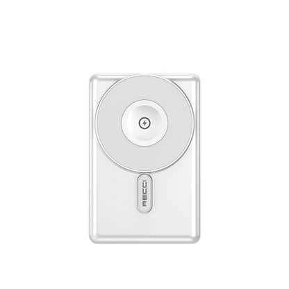 Recci RPB-W19 Standlı M-safe Şarj Özellikli Powerbank 10.000mAh Beyaz