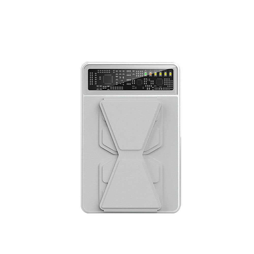 Recci RPB-W19 Standlı M-safe Şarj Özellikli Powerbank 10.000mAh Beyaz