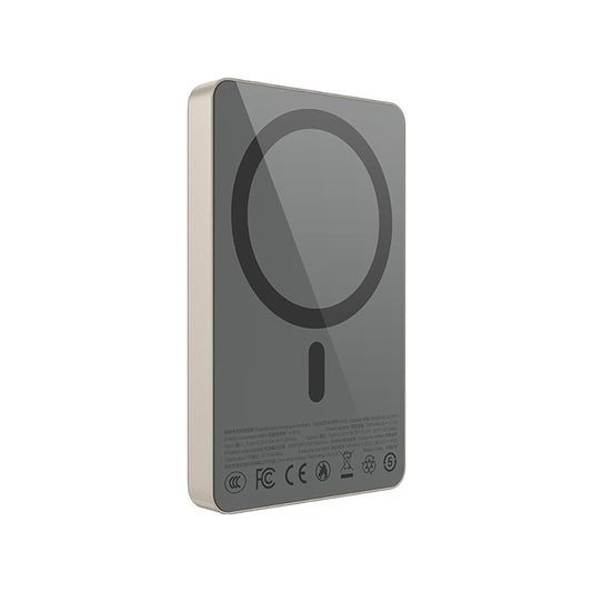 Recci RPB-W36 Ultra İnce PD 20W Hızlı Şarj Özellikli Wireless Powerbank 15W 10000mAh