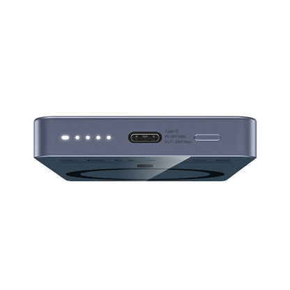 Recci RPB-W36 Ultra İnce PD 20W Hızlı Şarj Özellikli Wireless Powerbank 15W 10000mAh