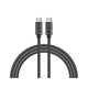 Recci RS08CCPD Warrior Serisi 100W Hızlı Şarj Özellikli Type-C To Type-C PD Kablo 1.2M