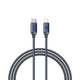 Recci RS09CL PD Crystal Serisi 30W Hızlı Şarj Özellikli Type-C To Lightning PD Kablo 1.2M