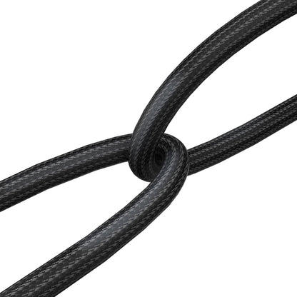 Recci RS42C Lamp Display Serisi USB-A to Type-C 100W Hızlı Şarj Özellikli Data ve Şarj Kablosu 1.5M Siyah