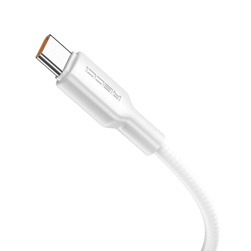 Recci RS56CC Type-C to Type-C PD Hızlı Şarj Özellikli Data ve Şarj Kablosu 100W 1.2M Siyah