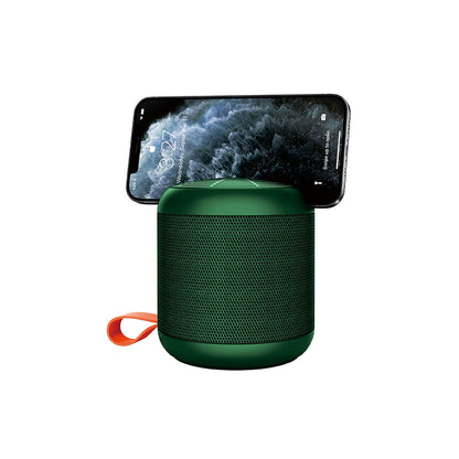 Recci RSK-W09 Mozart Serisi Hi-Fi Askılı Telefon Tutuculu Wireless Bluetooth 5.0 Speaker Hoparlör 1200mAh Koyu Yeşil