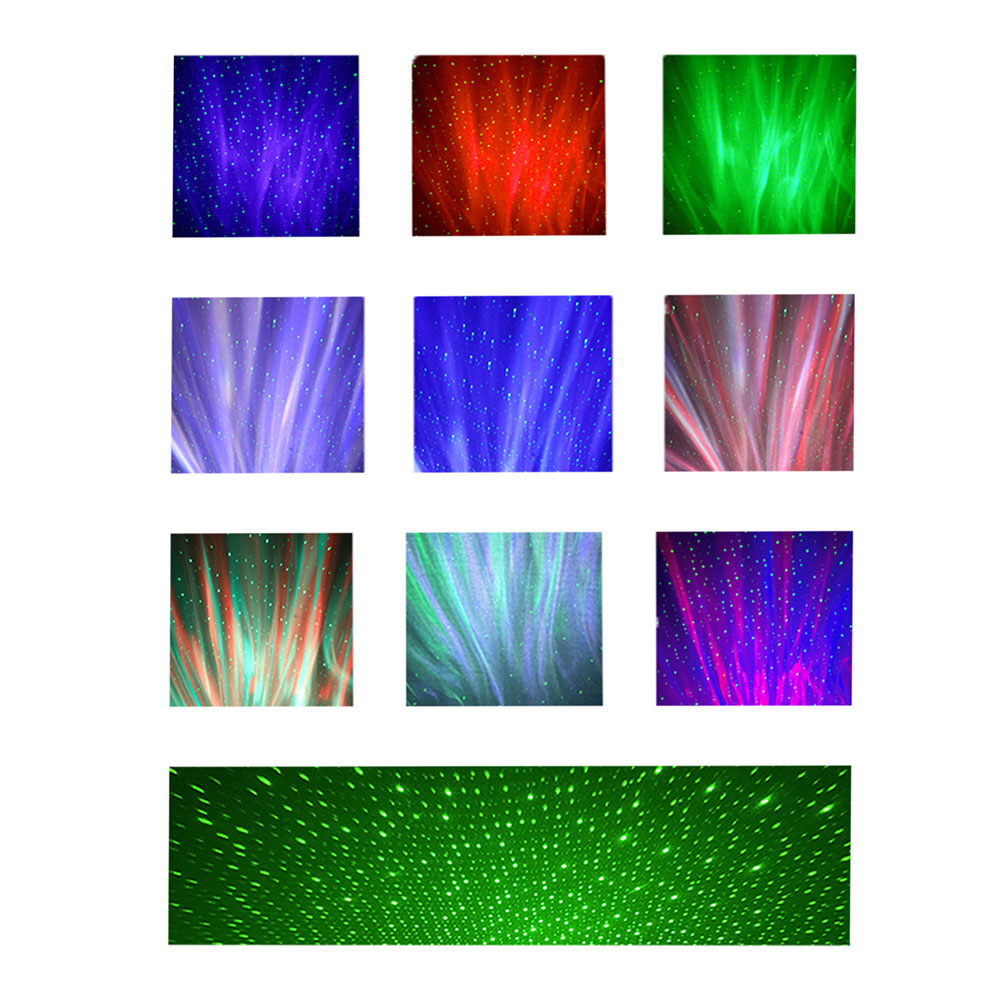 Recci RSK-W22 Starry Sky Serisi Hi-Fi Aurora Lambalı Wireless Bluetooth 5.2 Speaker Hoparlör 10W Siyah