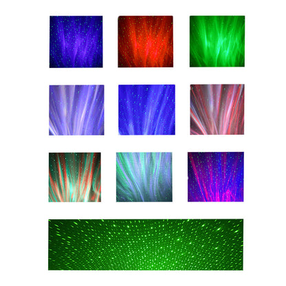 Recci RSK-W22 Starry Sky Serisi Hi-Fi Aurora Lambalı Wireless Bluetooth 5.2 Speaker Hoparlör 10W Siyah