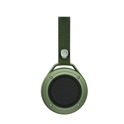 Recci RSK-W26 Battle Serisi Hi-Fi Askılı Wireless Bluetooth 5.3 Speaker Hoparlör 600mAh Koyu Yeşil