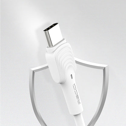 Recci RTC-N26C USB-A to Type-C Hızlı Şarj Özellikli Data ve Şarj Kablosu 1M