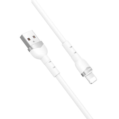 Recci RTC-N35L Hızlı Şarj Özellikli 100cm Lightning to USB-A Kablo Yeşil