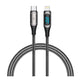 Recci RTC-P21CLPD Ghost Serisi 20W Hızlı Şarj Özellikli Type-C To Lightning PD Kablo 1.2M