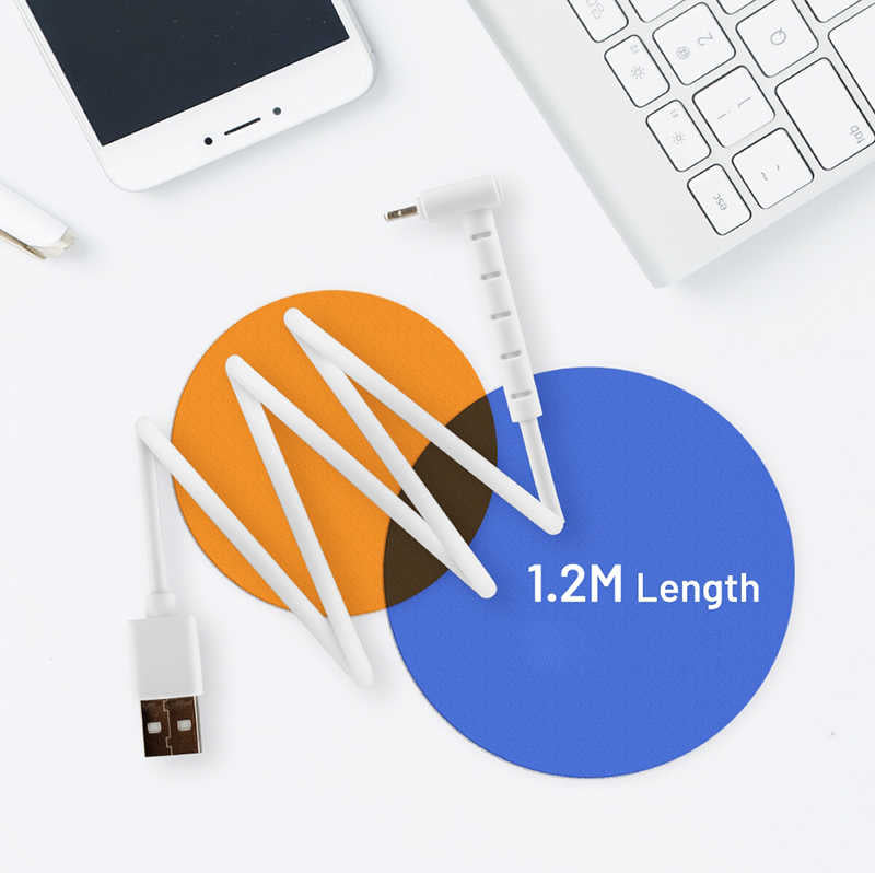 Roar Kick Stand Data Type-C Usb Kablo Beyaz