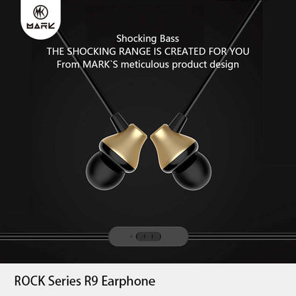 Rock R9 3.5mm Mp3 Stereo Kulaklık Siyah