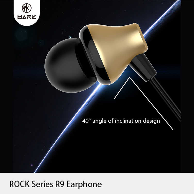 Rock R9 3.5mm Mp3 Stereo Kulaklık Siyah