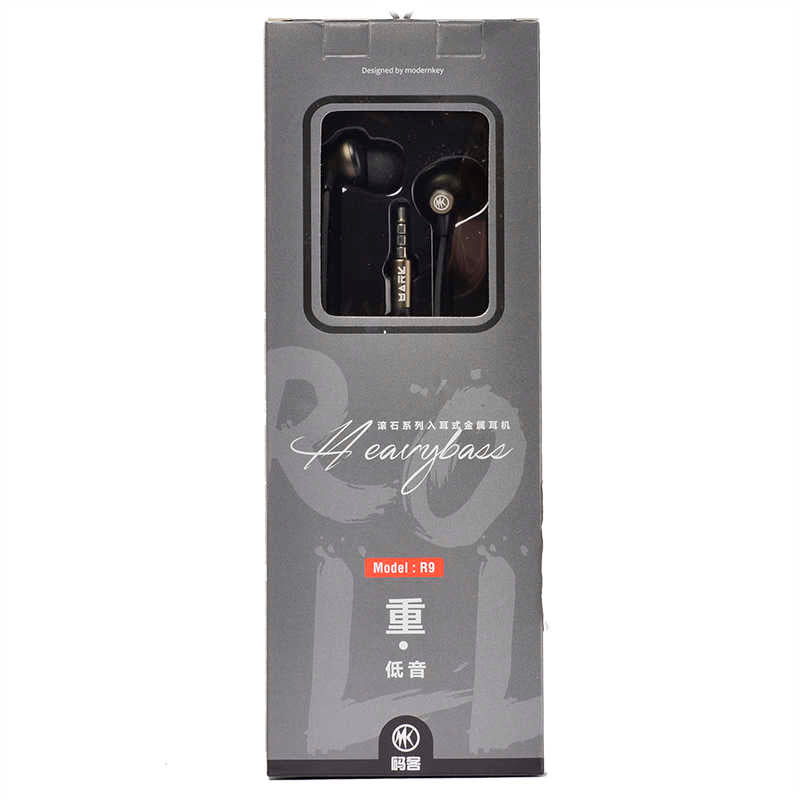 Rock R9 3.5mm Mp3 Stereo Kulaklık Siyah