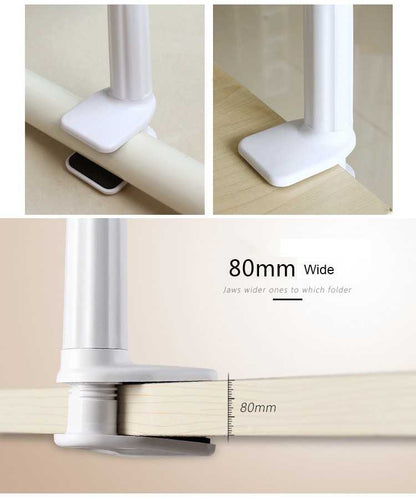 S007 Tablet Masa Tutucu Sıkıştırmalı Siyah