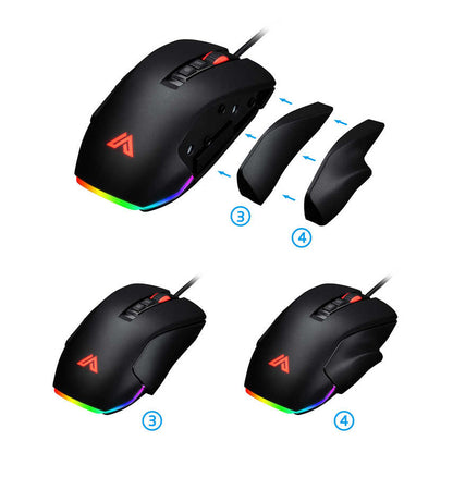 Sarepo GT-400 Oyuncu Mouse Siyah
