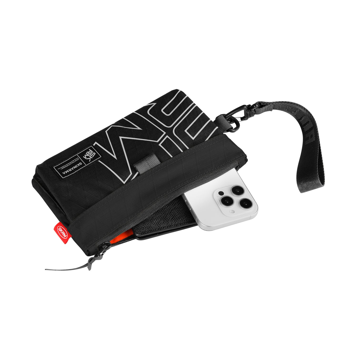 Skinarma Clutch Jager Boyun Askı Kayışlı Çapraz Vücut Çantası Yeşil